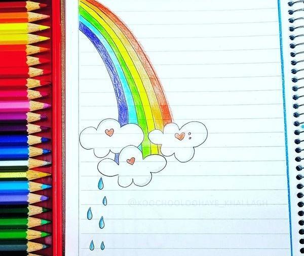 عکس ایده نقاشی برای املا کلاس اول