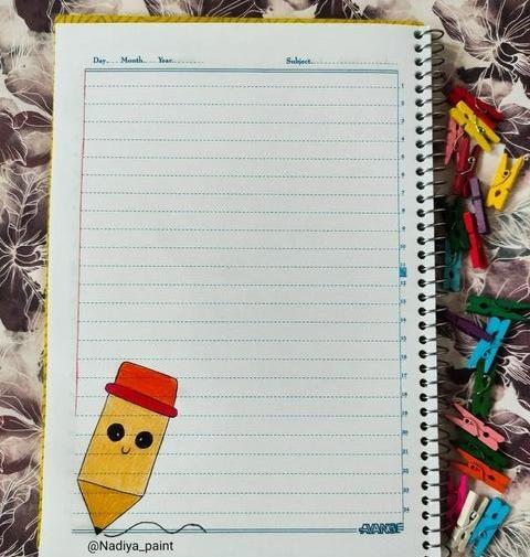 عکس ایده نقاشی برای املا کلاس اول