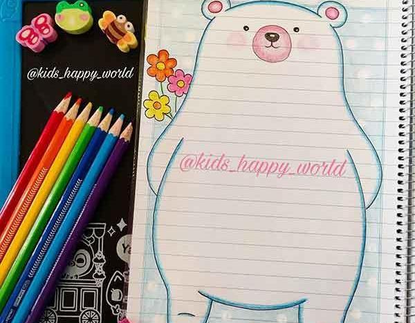 عکس ایده نقاشی برای املا کلاس اول