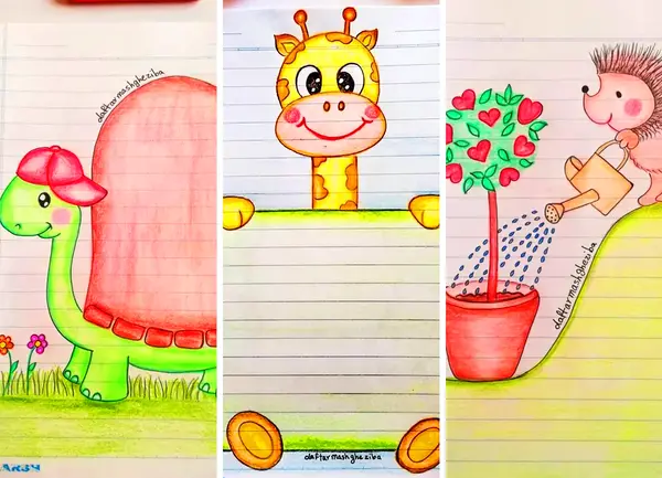 عکس ایده نقاشی گوگولی ساده
