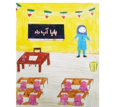 عکس ایده ی نقاشی برای مدرسه