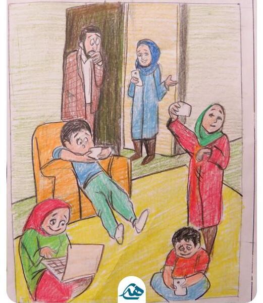 عکس ایده نقاشی برای جشنواره نوجوان سالم