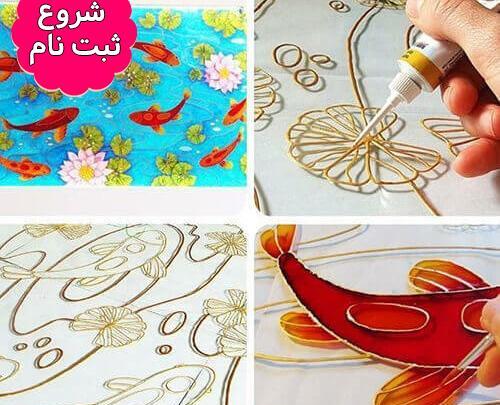عکس ایده نقاشی برای ویترای