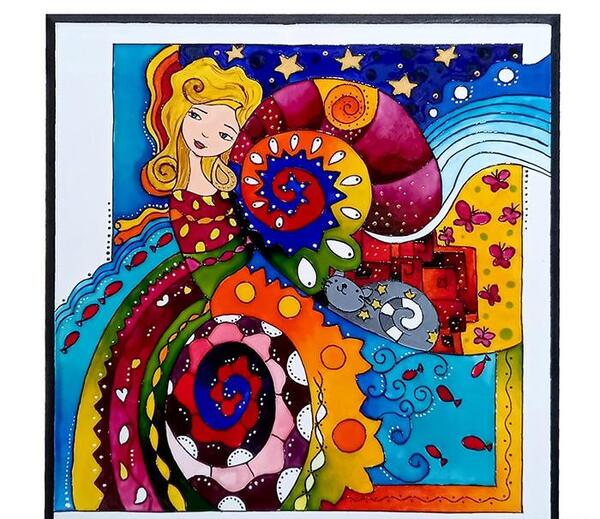 عکس ایده نقاشی برای ویترای