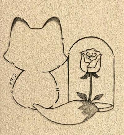 عکس ایده ی نقاشی کیوت فانتزی