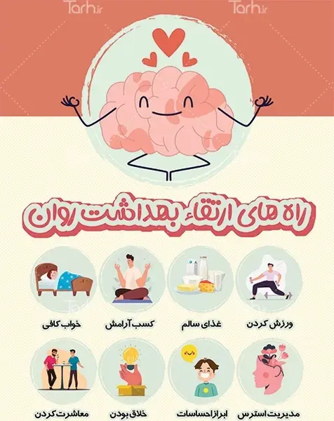 عکس ایده نقاشی هفته سلامت روان