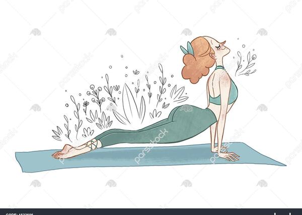 عکس ایده نقاشی ورزشی دخترانه