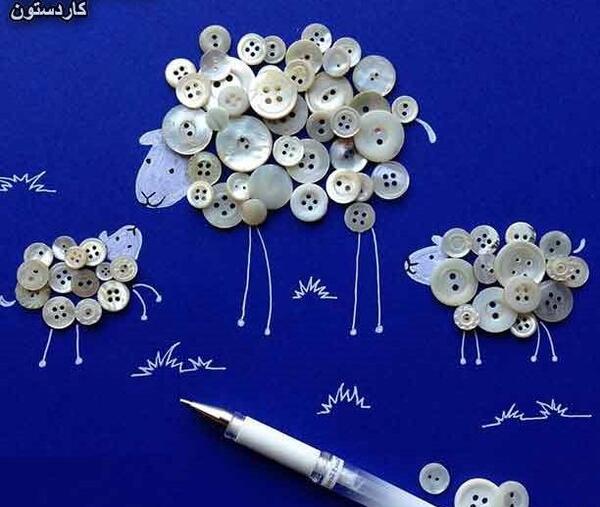 عکس ایده ی نقاشی و کاردستی