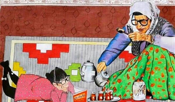 عکس ایده ی نقاشی نوجوان سالم