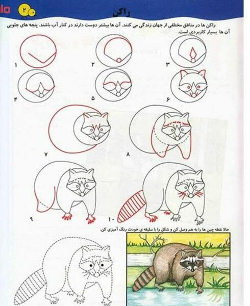 عکس ایده نقاشی پنجه گربه