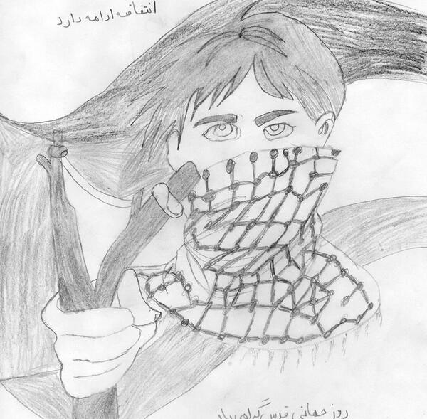 عکس ایده نقاشی روز قدس