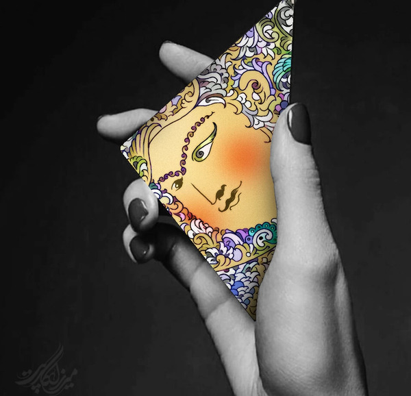 عکس ایده نقاشی غمگین ساده