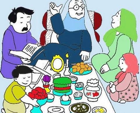 عکس ایده نقاشی عید