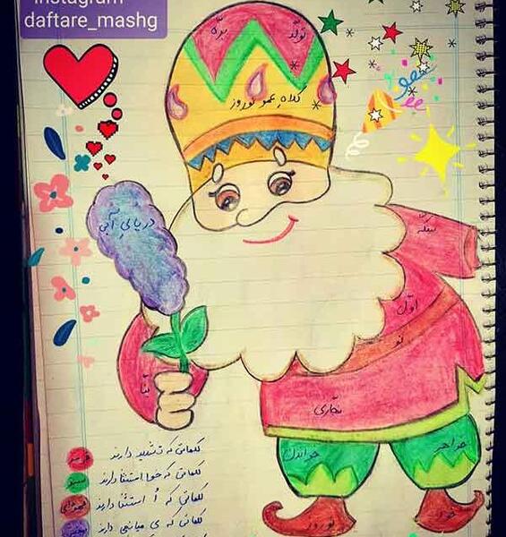 عکس ایده نقاشی عید