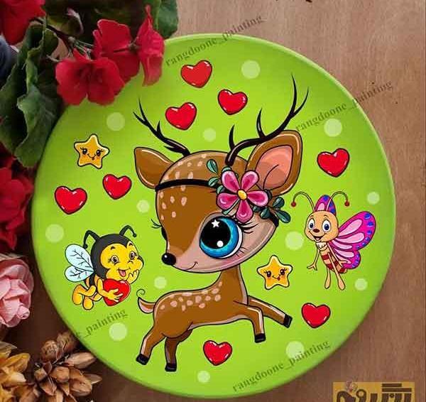 عکس ایده نقاشی روی ظروف سفالی