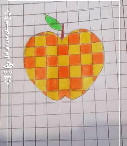 عکس ایده نقاشی شطرنجی اسان
