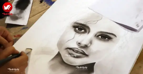 عکس ایده ی نقاشی سخت