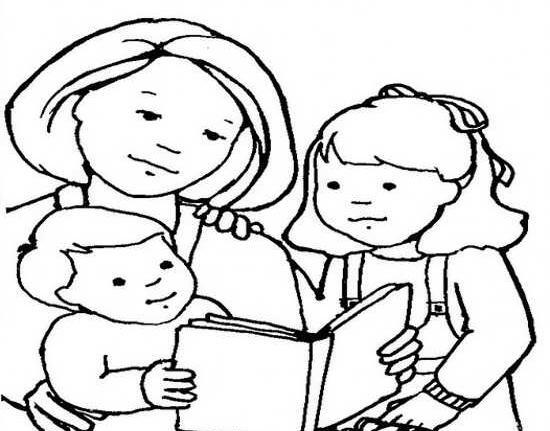 عکس ایده نقاشی اعضای خانواده