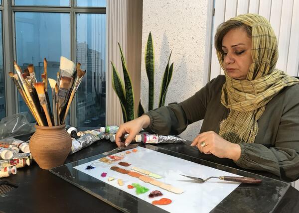 عکس ایده نقاشی بزرگسالانه