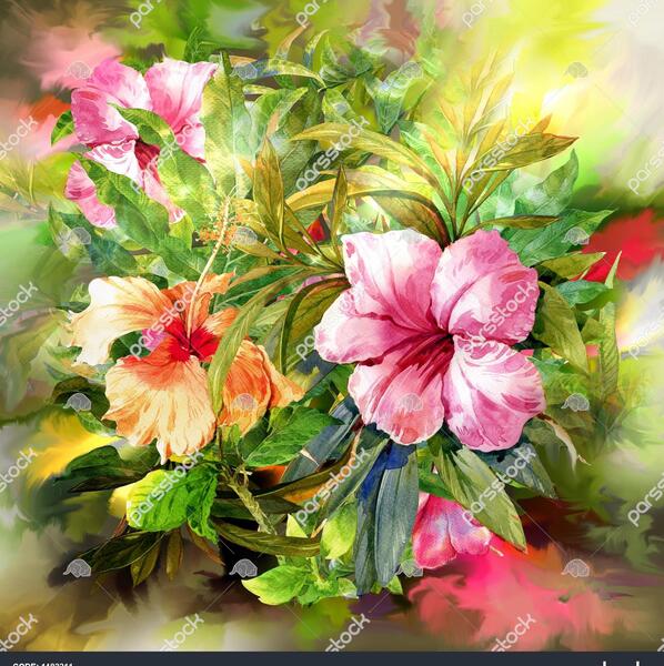 عکس ایده نقاشی آبرنگ حرفه ای