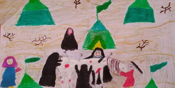 عکس ایده نقاشی اربعین