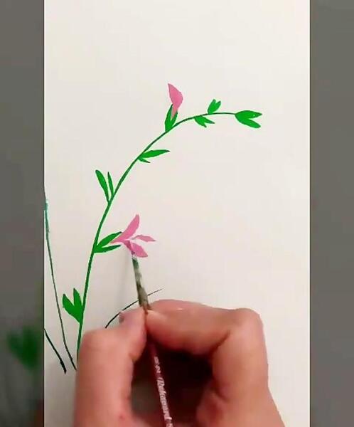 عکس ایده نقاشی با آبرنگ پینترست