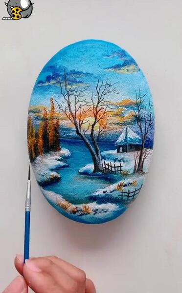 عکس ایده نقاشی فانتزی با گواش