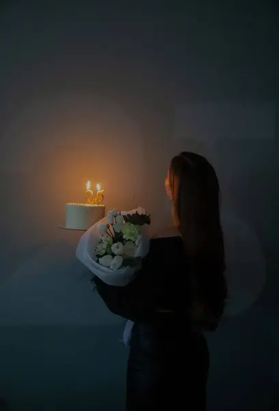 ایده برای عکس با کیک تولد