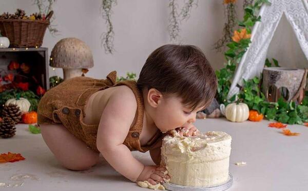 ایده برای عکس با کیک تولد