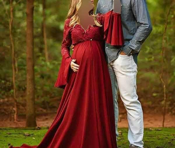 ایده لباس عکس بارداری