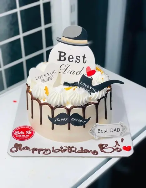 ایده عکس کیک روز پدر