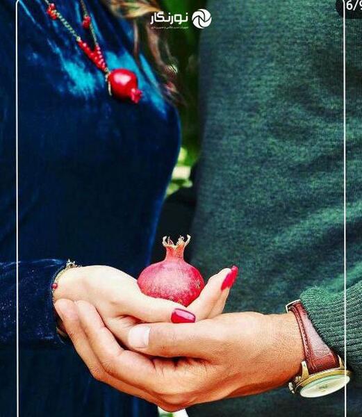 ایده عکس عاشقانه یلدایی