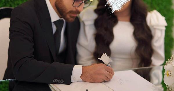 ایده عکس عقد بدون چهره