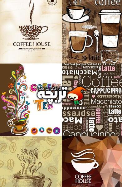 عکس قهوه برای بک گراند