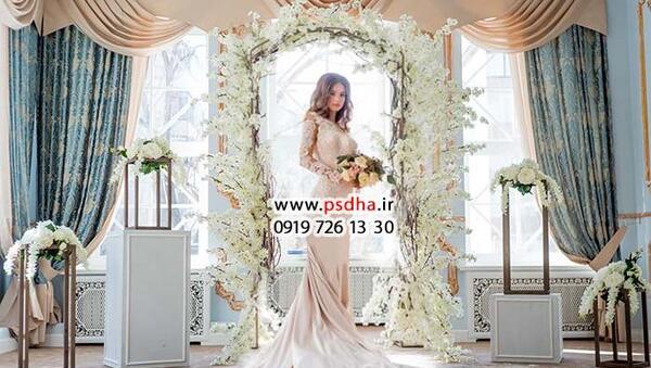 بک گراند عکس عروسی لایه باز