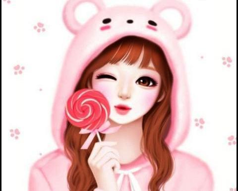 عکس بک گراند عروسکی صورتی