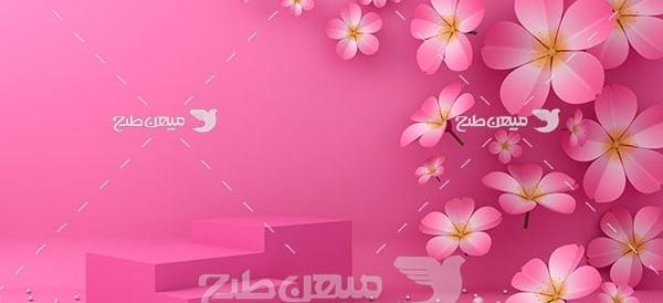 عکس های بک گراند صورتی