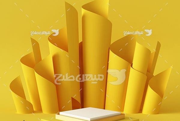 عکس زرد برای بک گراند
