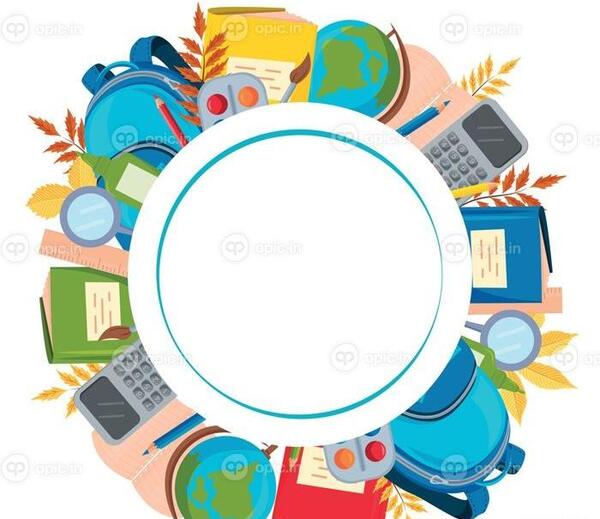قاب عکس خالی برای مدرسه