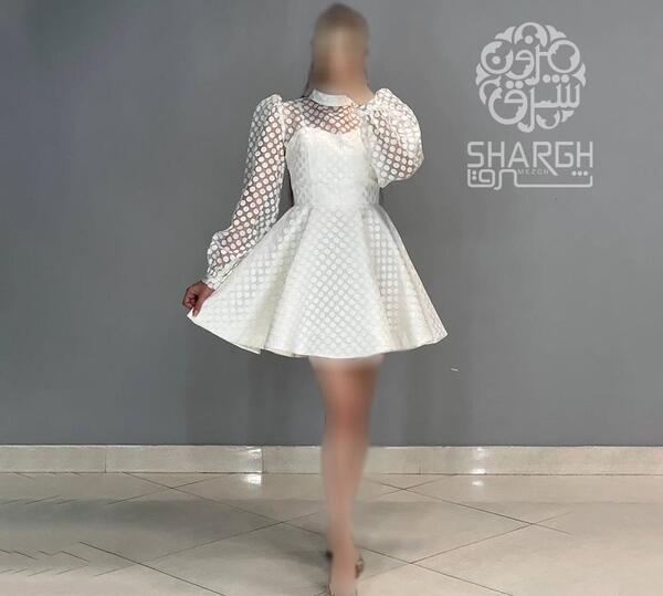 عکس لباس سفید خالی
