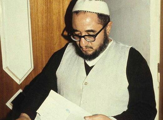 عکس خلخالی در زمان مرگ