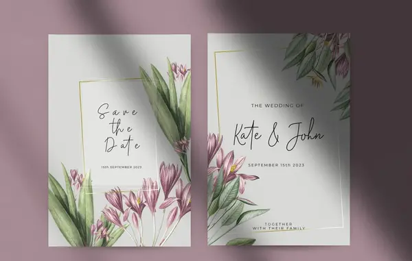 عکس کارت دعوت عروسی خالی