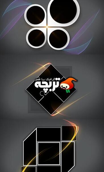 قاب عکس خالی زیبا مشکی