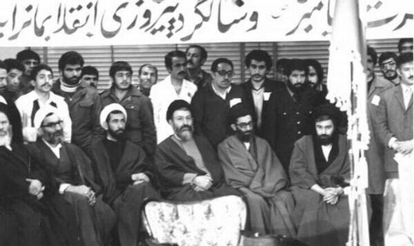 عکس خلخالی و احمدی نژاد