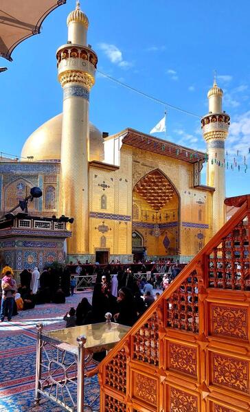 عکس خام از نجف