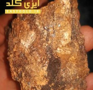 عکس سنگ خام طلا