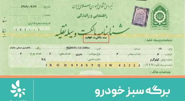 عکس برگه سبز خام