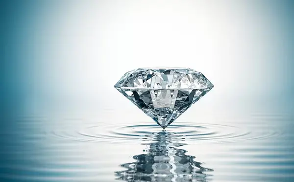 عکس الماس خام سیاه
