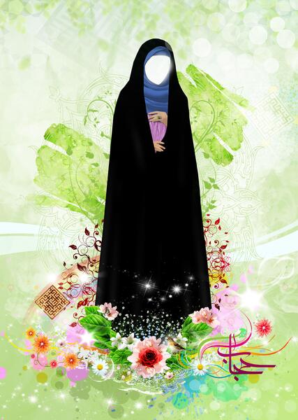 عکس خام برای حجاب