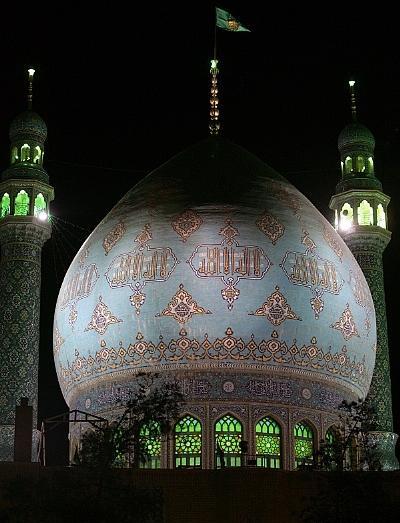 عکس خام مسجد جمکران